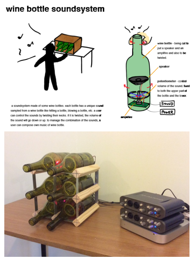 WORK/Wine Bottle Sound System